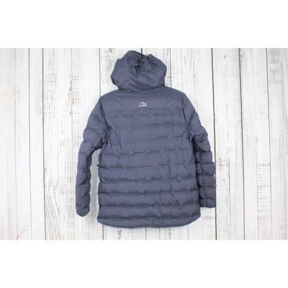 LL Bean Wind Challenger Stretch Down Jacket Blue Size XL - Picture 8 of 11